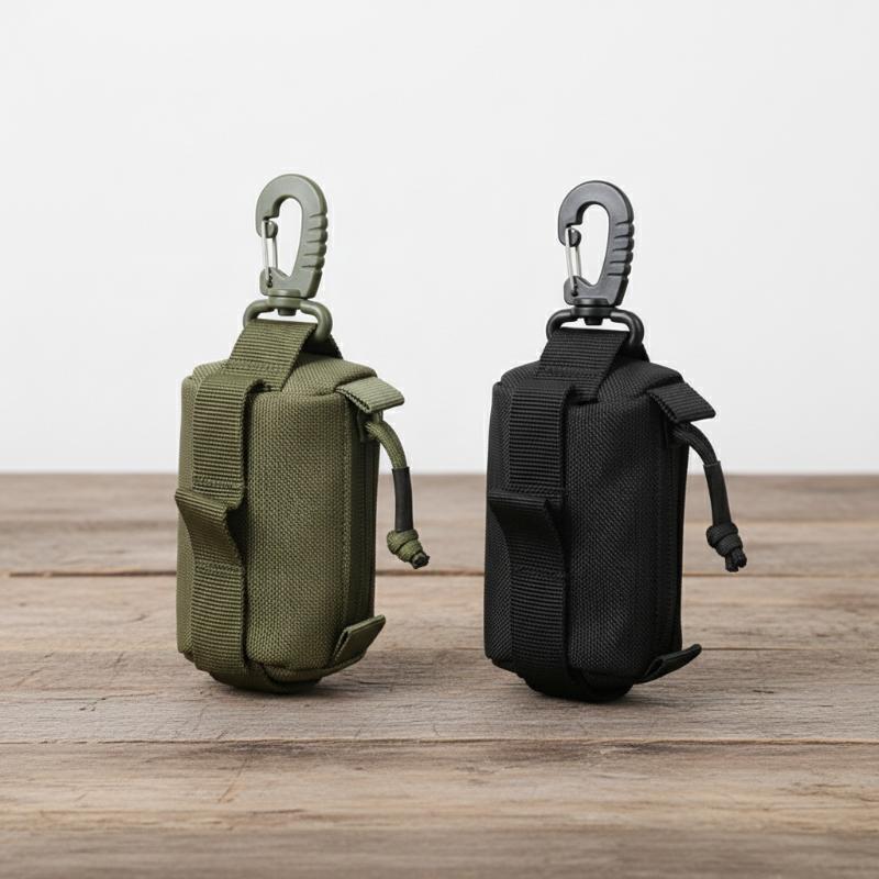 Edc Concealed Carry - Outdoor EDC-tasje, sleutelkaarthouder met ritssluiting, kleine
