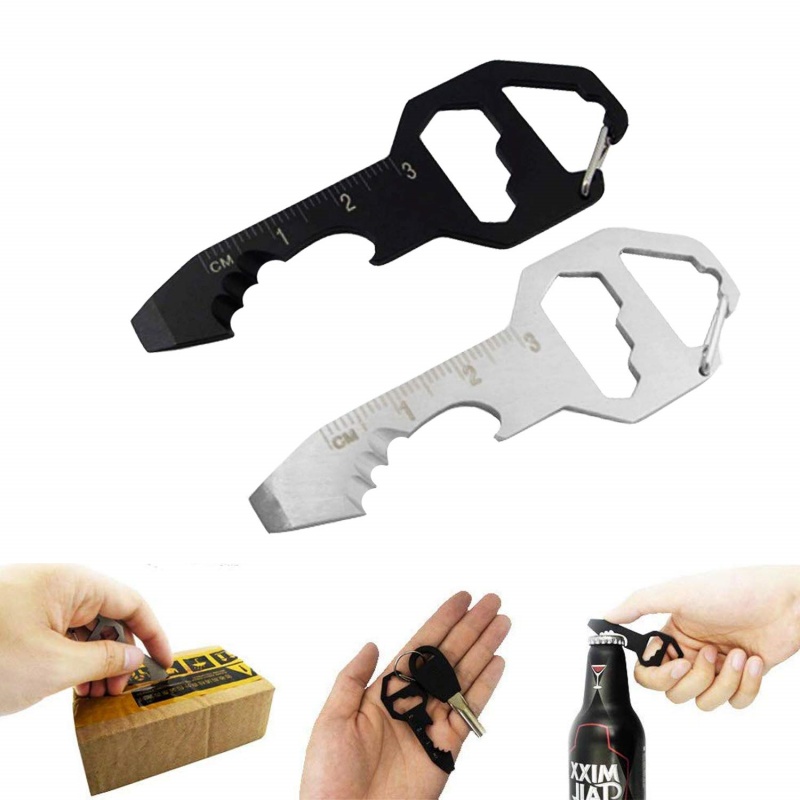 Edc Daily Carry - Roestvrij staal 6-in-1 EDC Pocket Multitool