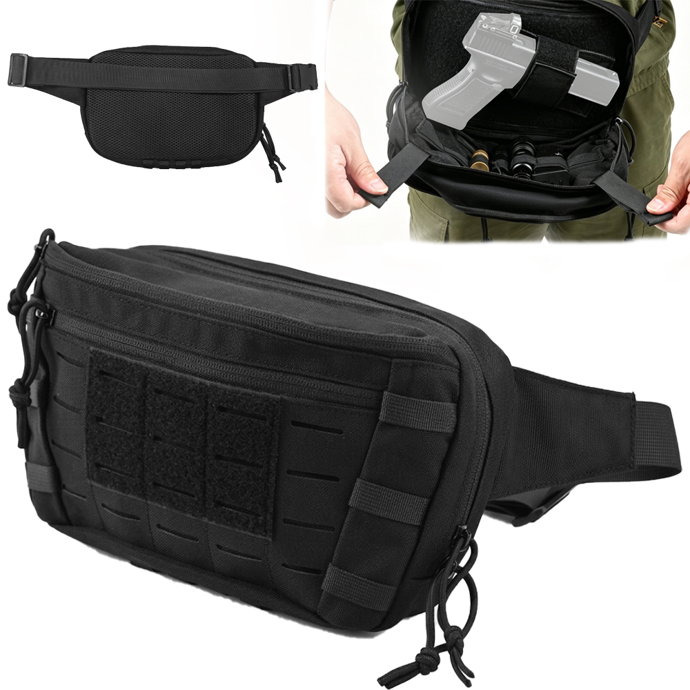 Edc Pistol Carry Bag - Tactische Pistool Heuptas CCW Fanny Pack