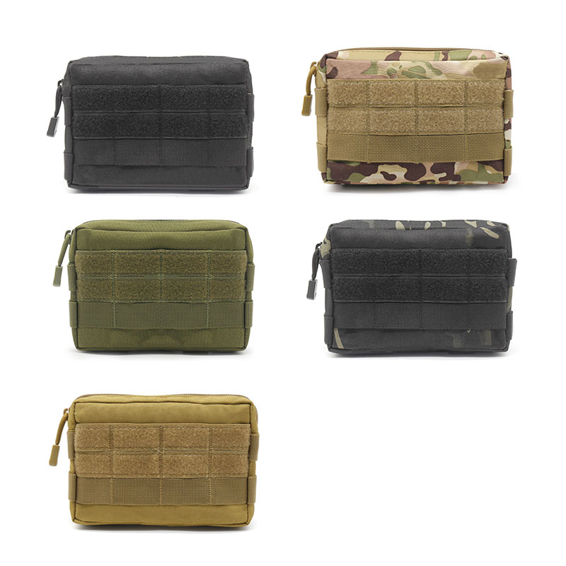 Edc Carry Fanny Pack - Tactische Molle Heuptas 600D Waterdichte Camo