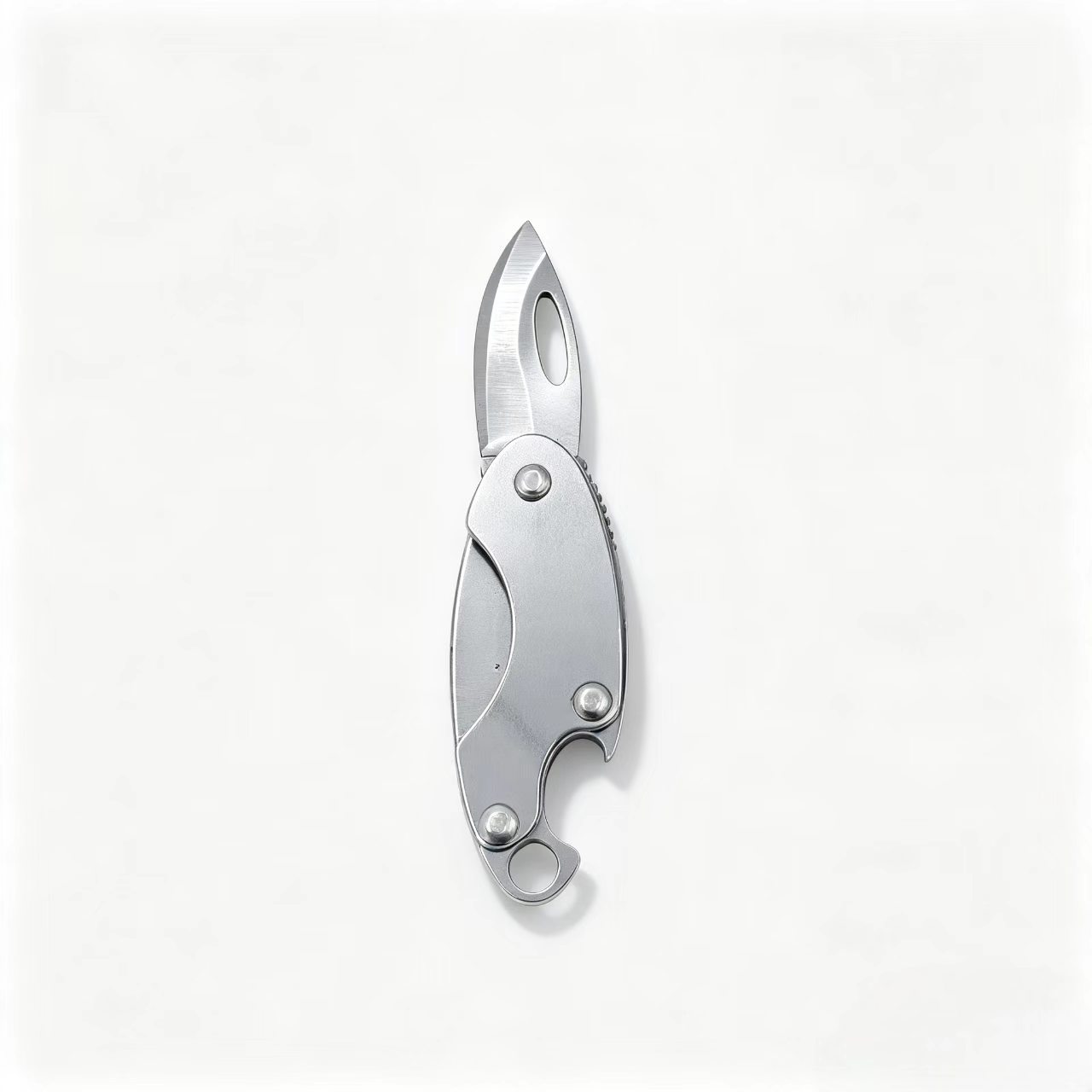 Edc Daily Carry - Draagbaar mini-vouwmes, express flesopener, sleutelhanger met