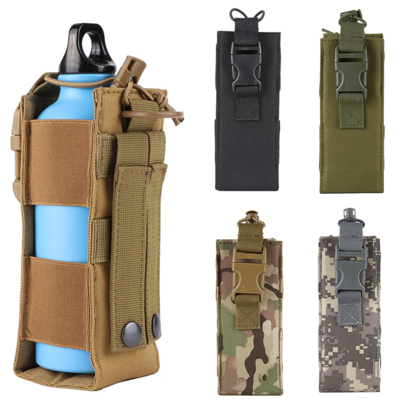 Edc Carry Fanny Pack - Molle Waterfles Holster Pouch Buitensporten Rijden