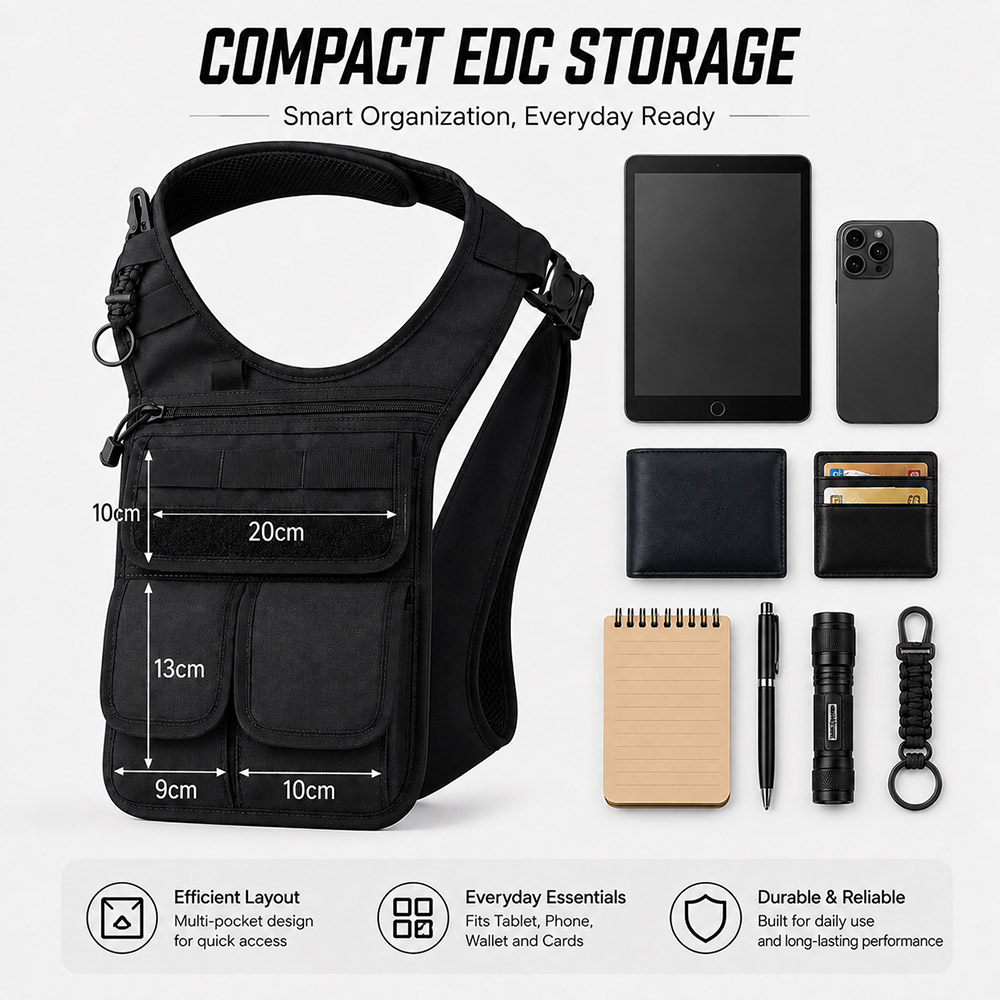QX Tactical Verborgen Schouder - Edc Concealed Carry recensie en prijs