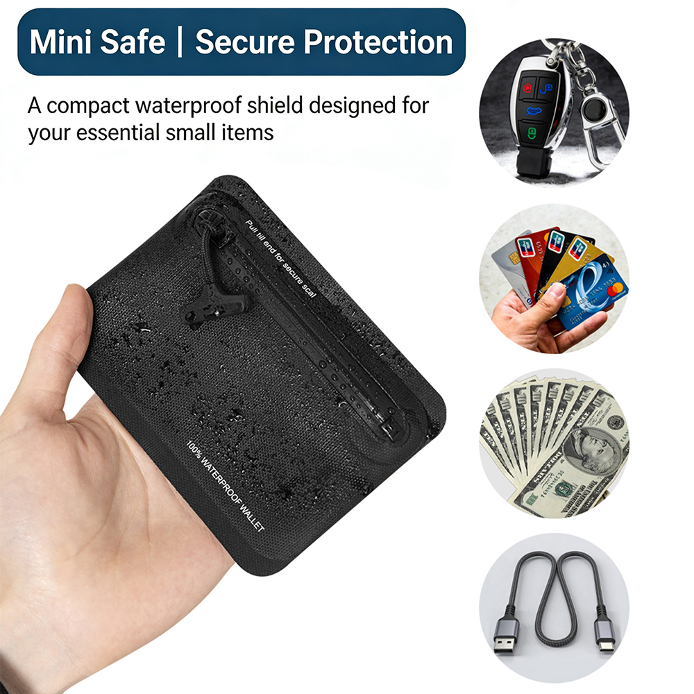 100% waterdichte portemonnee m - Leather Edc. Carry Pouch recensie en prijs