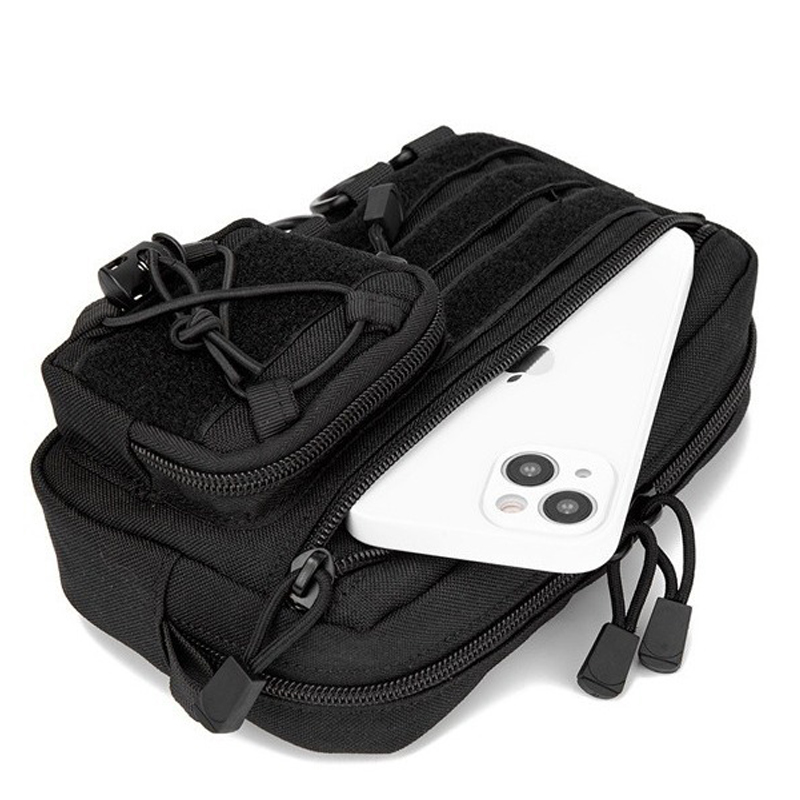 Tactisch Molle horizontaal beh - Edc Carry Fanny Pack recensie en prijs