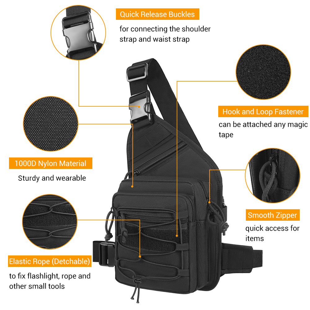 Tactische pistool opbergtas, v - Edc Concealed Carry recensie en prijs