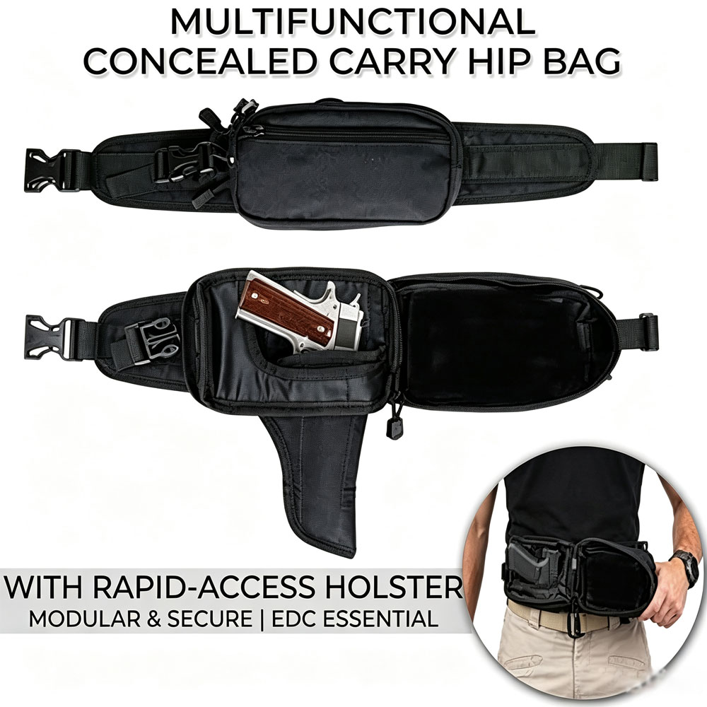 Tactische pistooltas, wapentas - Edc Concealed Carry recensie en prijs
