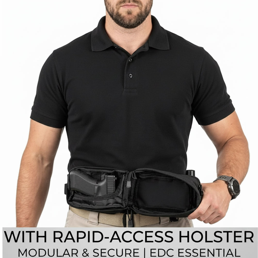 Tactische pistooltas, wapentas - Edc Concealed Carry recensie en prijs