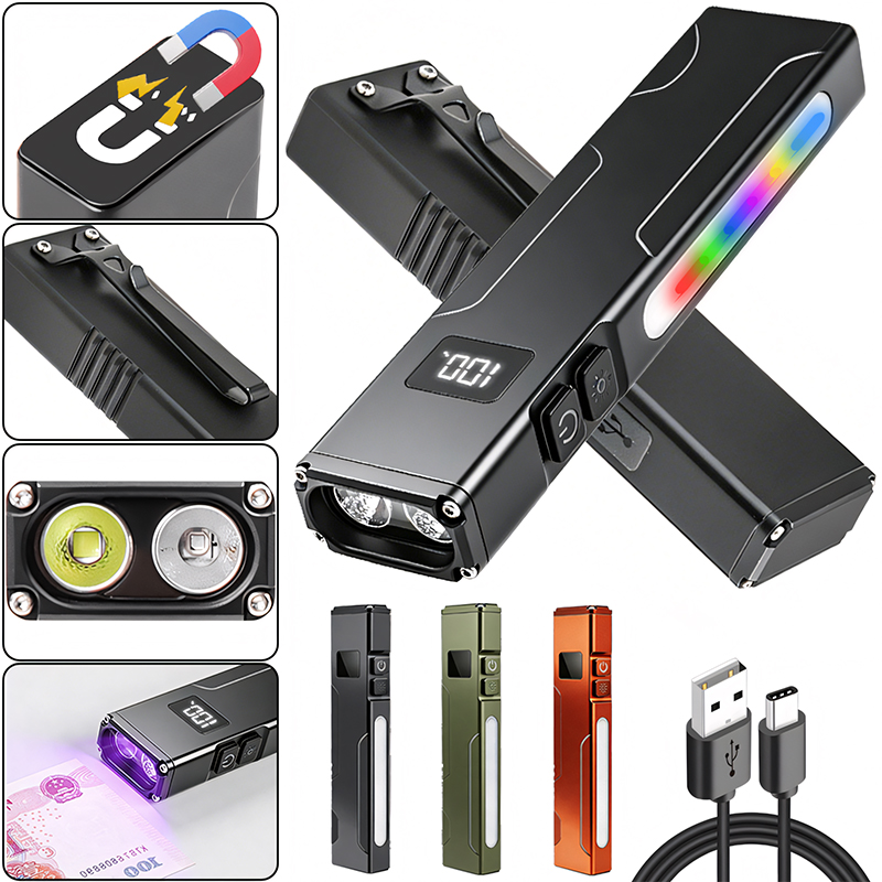 Multifunctionele EDC-werklamp  - Edc Carry Clip recensie en prijs