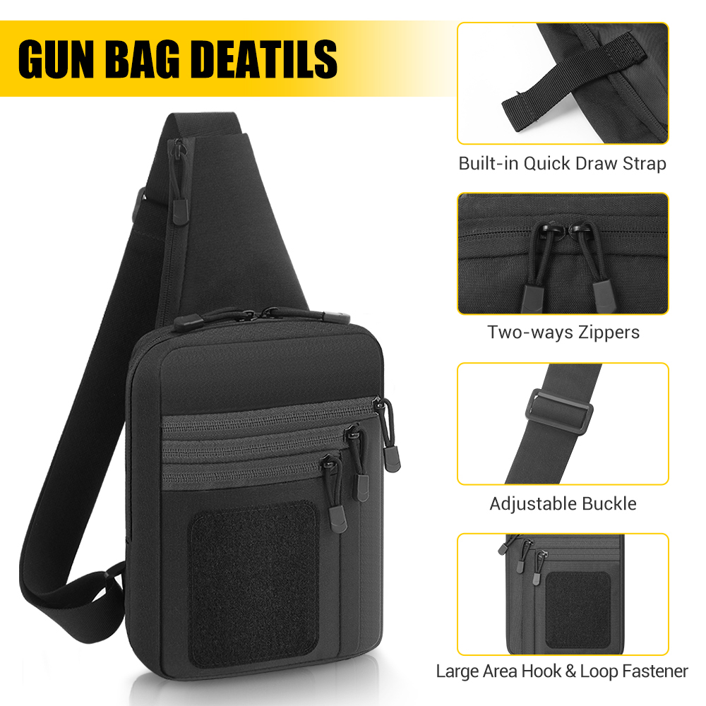 Tactische Pistool Tas Verborge - Edc Pistol Carry Bag recensie en prijs