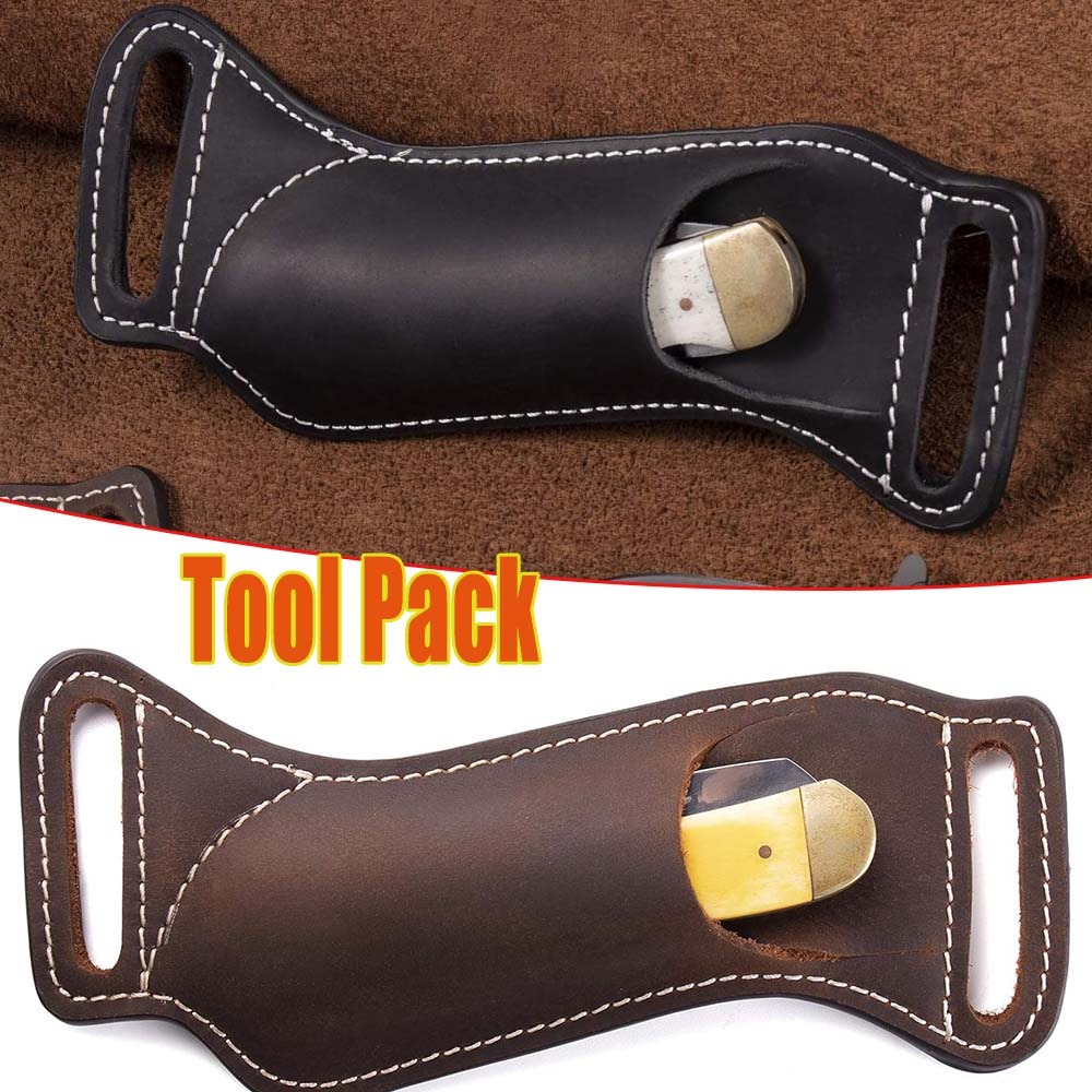 Tactische EDC vouwmes schede h - Leather Edc. Carry Pouch recensie en prijs