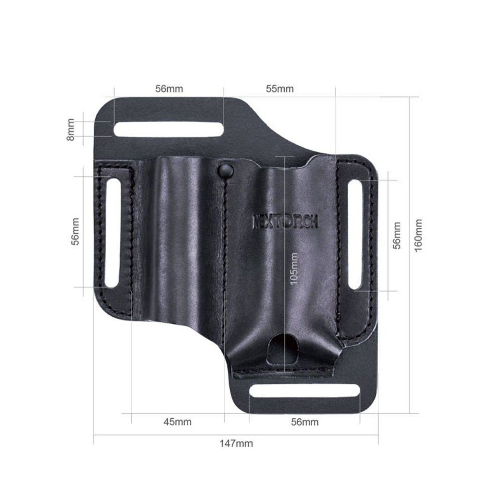 1 stuk. Leren EDC-etui voor za - Leather Edc. Carry Pouch recensie en prijs