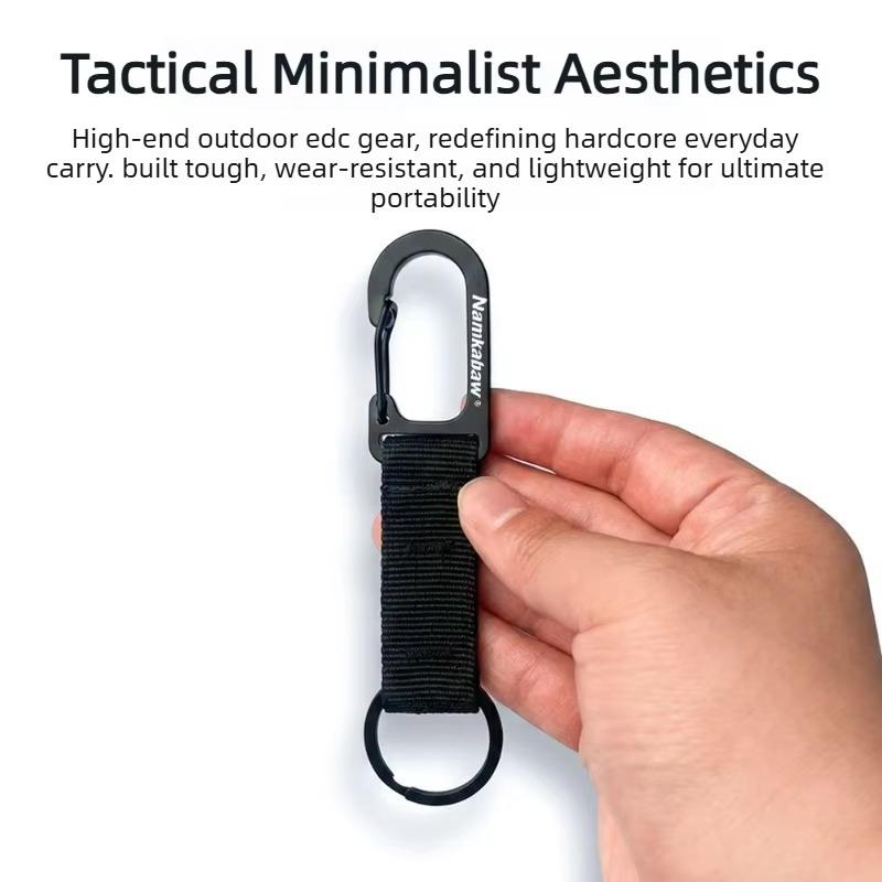 Compacte mini-webbing karabijn - Edc Carry Clip recensie en prijs