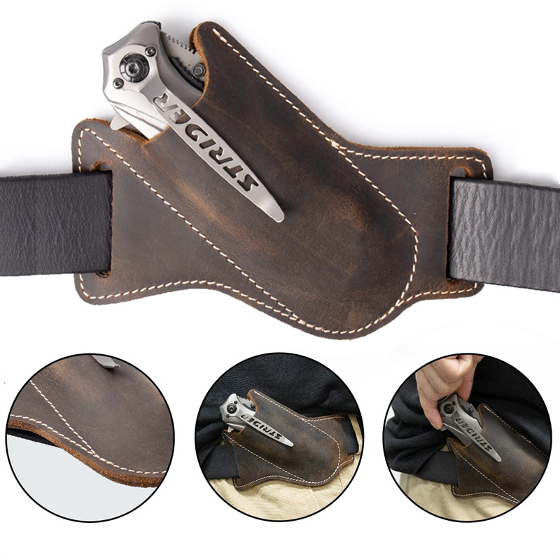 EDC Outdoor Survival Tool Pouc - Leather Edc. Carry Pouch recensie en prijs