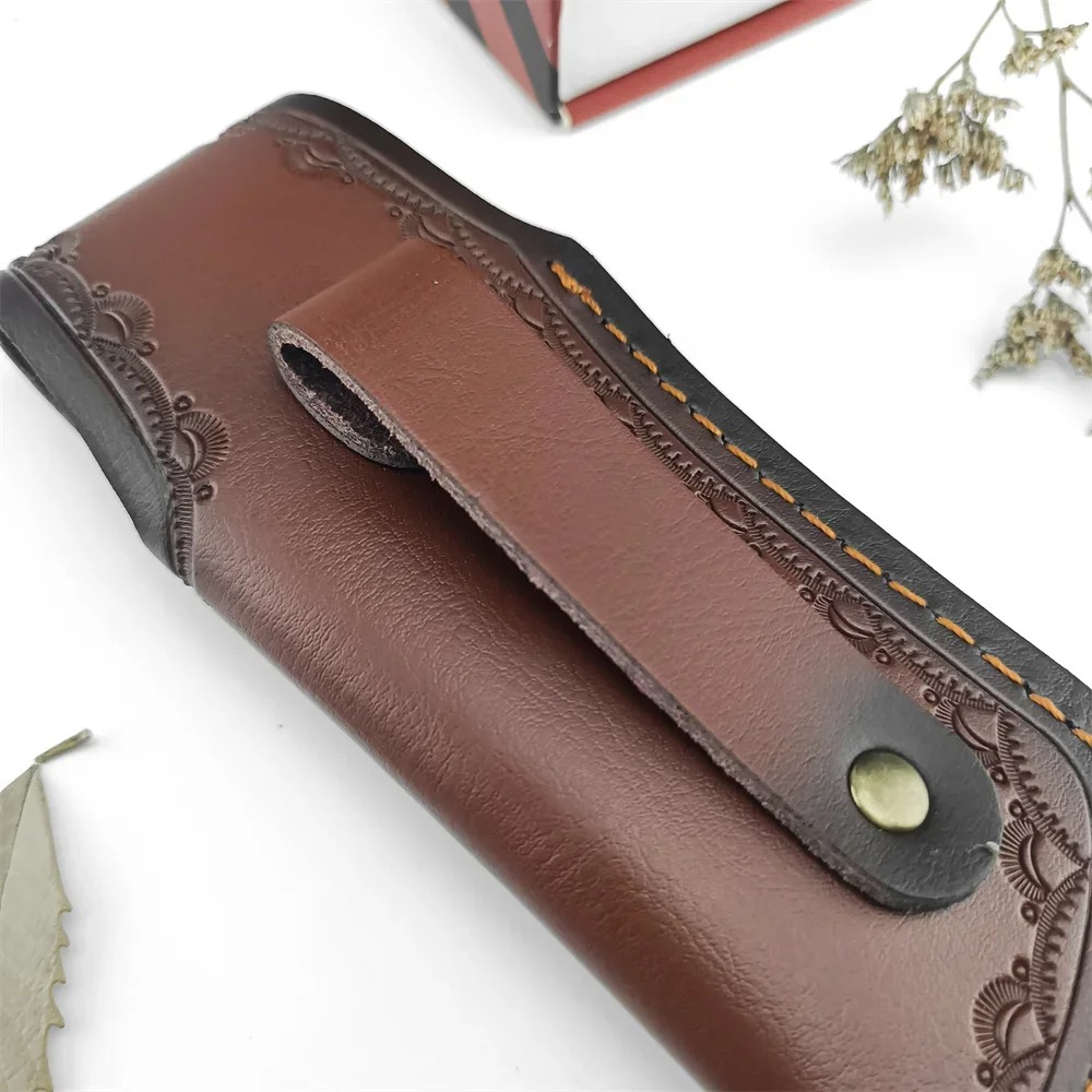 Verzamelbare geprägte echtlere - Leather Edc. Carry Pouch recensie en prijs
