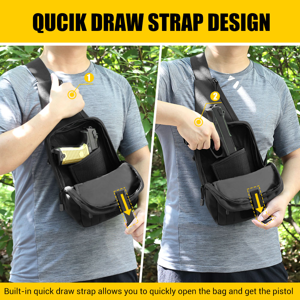 Tactische pistooltas Verborgen - Edc Pistol Carry Bag recensie en prijs