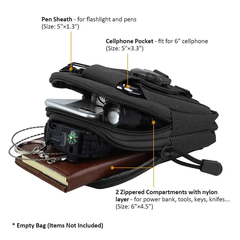 Outdoor Gear Tool Gadget Zakri - Edc Carry Fanny Pack recensie en prijs